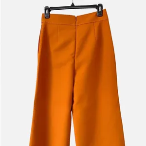 Lovers + Friends Revolve Orange Sedge High Waist Wide‎ Leg Pants Size small S thumbnail 8