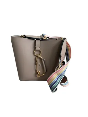 ZAC POSEN Belay Dark Cobblers Beige Leather Crossbody Shoulder Bag NEW NWT thumbnail 10