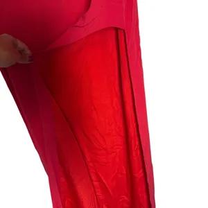 Lovers + Friends Revolve Red Off the Shoulder Side Slit Cocktail Maxi Gown S thumbnail 5