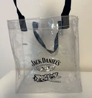 Jack Daniels Broccoli Fest Clear Tote Bag thumbnail 1