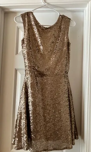 Tobi Sequin Mini Dress Small thumbnail 1