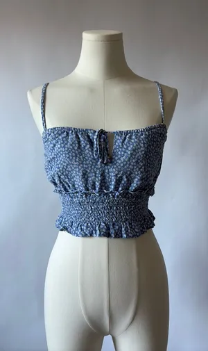 Floral Crop Top thumbnail 1