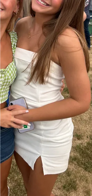 Cousin Couture White Mini Dress thumbnail 1