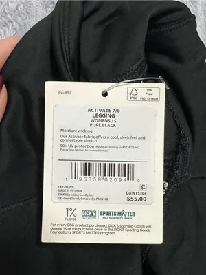 DSG Activate High-Rise 7/8 Leggings with Pockets - Size S thumbnail 6