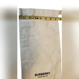 Burberry Dust Cover Cloth Storage Bag Pouch Travel Green thumbnail 4