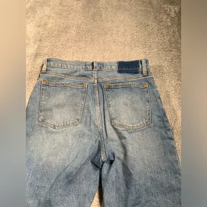 Abercrombie & fitch mom high rise Blue Denim Jeans 26/2S thumbnail 8