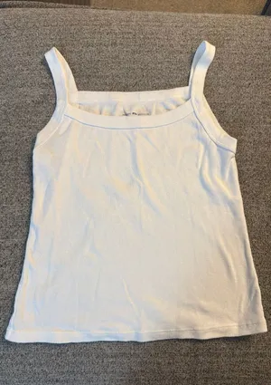 Brandy Melville White Tank thumbnail 1