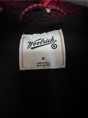 Woolrich NWT Unisex Red and Black Fleece Lined Buffalo Plaid Vest thumbnail 5