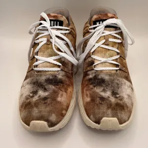 NOBULL Ripstop Runner Brown Tan Tie Dye‎ Training Shoes Womens 7 Mens 5.5 thumbnail 4