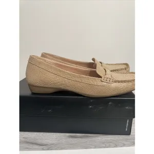 Naturalizer Gadget‎ Taupe snakeskin loafers 9 1/2 M women's thumbnail 2