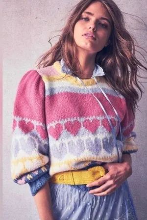 LoveShackFancy Shirelle sweater size small thumbnail 1