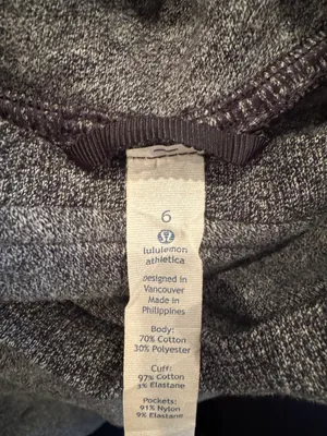 Lululemon Women’s Sweatshirt Size 6 Gray thumbnail 4