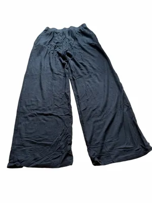 Primark Cares Women’s Wide-Leg Black Lounge Pants thumbnail 2