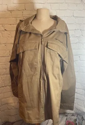 Columbia Tanner Ranch Hooded jacket Men’s‎ M Color Delta thumbnail 1