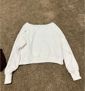 Hollister Off-The-Shoulder Top White thumbnail 3
