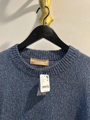 FREE PEOPLE Button Up Sweater Set in Blue Sea Combo Size Small NWT thumbnail 4