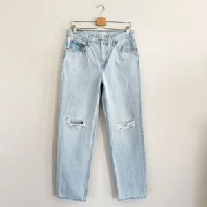 Levi's Low Pro Women's Jeans in Charlie Won Light Wash Distressed Size 29 thumbnail 2