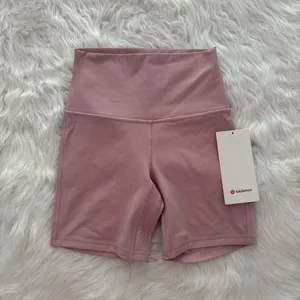 Lululemon Align High Rise Shorts 6" Pink Haze Size 4 thumbnail 2