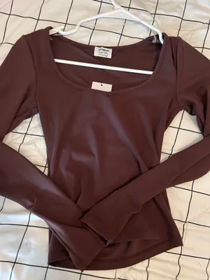 Brown cotton on long sleeve  thumbnail 1