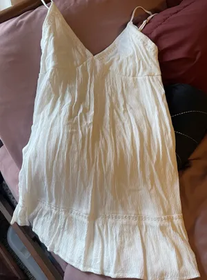 LA Hearts White Crepe Mini Sun Dress thumbnail 2