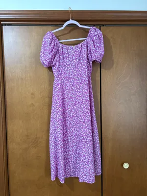 Shein Dress Floral thumbnail 4