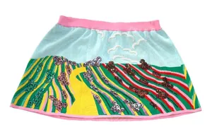 Queen of Sparkles Wicked Pearls & Sequins Skirt Size: 3XL Yellow Brick Road thumbnail 1