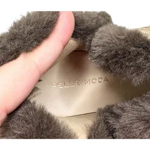 Pelle‎ Moda Boots Size 6.5 Erin Faux Fur Trim Wedge Camouflage Zip Booties thumbnail 7