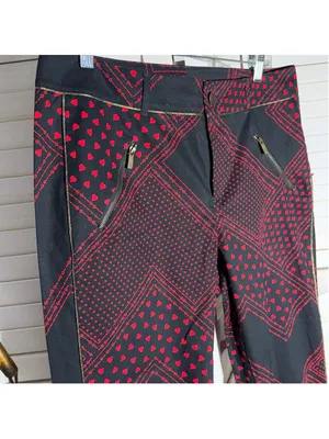 Disney's Alice thru the looking glass pants Queen of Hearts Mad Hatter costume 8 thumbnail 4