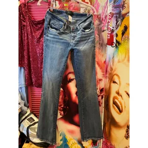 Buckle Black‎ Fit No. 13 Bootcut Jeans Medium Wash Stretch Denim 27x32 thumbnail 3