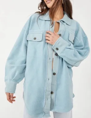 Free people Ruby Shacket blue/mint XS thumbnail 2