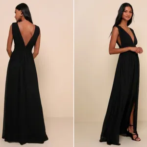 LULUS Prom Wedding Bridesmaid Flowy Romantic Heavenly Hues Maxi Dress NWOT thumbnail 3