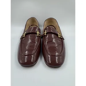 Clarks Women’s Size 9.5 Merlot Slip-On Loafer Leather Burgundy/Red thumbnail 2