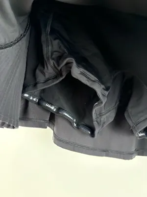 Lululemon Play Off The Pleats Skirt *13" Black Women's Size 8 W8AA4S thumbnail 6