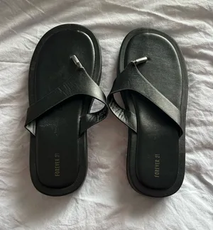 Platform Sandals Forever 21 Black thumbnail 1