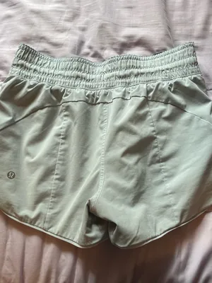 lululemon athletica Slate Blue Double-Layer Running Shorts thumbnail 4