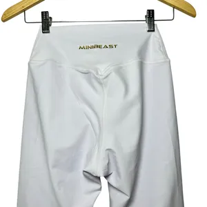 MiniBeast Women’s Flare Yoga Pants Size M White‎ High Waist Stretch Activewear thumbnail 5