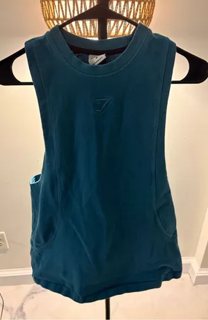 Gymshark Teal Dress - Women’s Sleeveless Workout Dress thumbnail 1