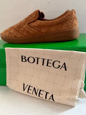 Bottega Veneta Sawyer Intrecciato suede slip-on sneakers Size EU 40 thumbnail 1