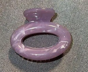 Purple Hair Claw Clip thumbnail 1