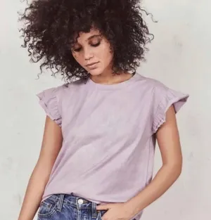 Womens Loveshackfancy Antoinette Tshirt size Small thumbnail 1