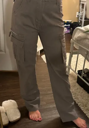 Cargo Pants Gray Size 26 thumbnail 3