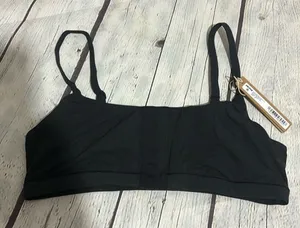 SKIMS Fits Everybody Adaptive Snap Down Scoop Bra NWT SIZE S ONYX thumbnail 1