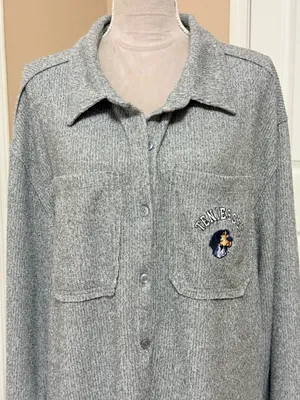 Game day couture women’s Tennessee volunteers Button-Up Shacket Sz XXL thumbnail 2