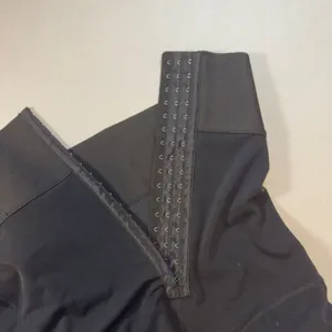 TikTok NWOT Black High Waist Hook & Loop FIRM Shapewear Shorts Lace Trim Plus 3X thumbnail 5