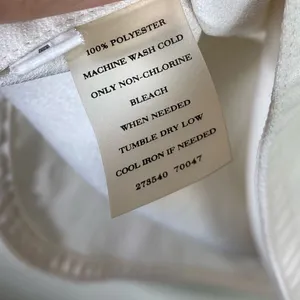 Ann Taylor Offwhite Crepe Oversized Blouse Top thumbnail 5