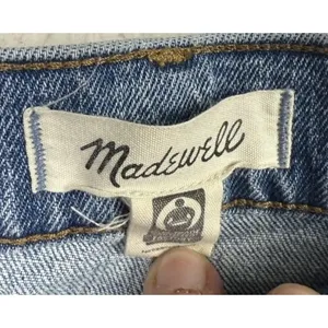 Madewell Jeans Womens 26 Blue The Perfect Vintage Jean‎ High Rise Frayed Hem thumbnail 3