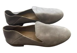 Lucky Brand Women's‎ Size 6 M Cahill Taupe Leather Loafer Flat Shoes thumbnail 1