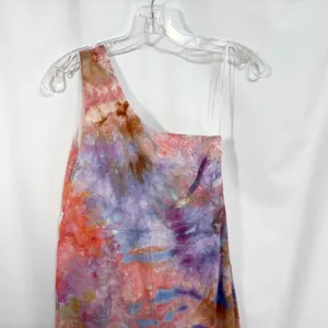 Princess Polly Size 0 Jumpsuit Handmade Tie‎ Dye One Shoulder Wide Leg 988 thumbnail 6