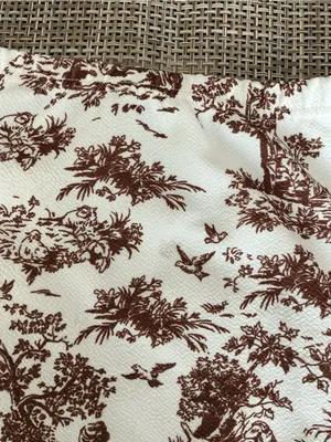 SHEIN Toile Corset Top & Maxi Skirt Set Brown Cream M thumbnail 8