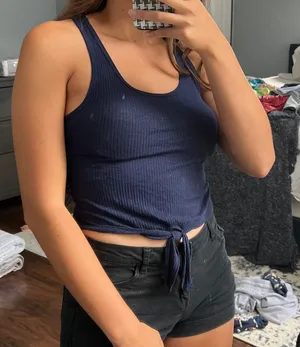 Soft Front Tie Tank thumbnail 4